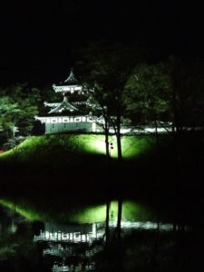 夜の高田城