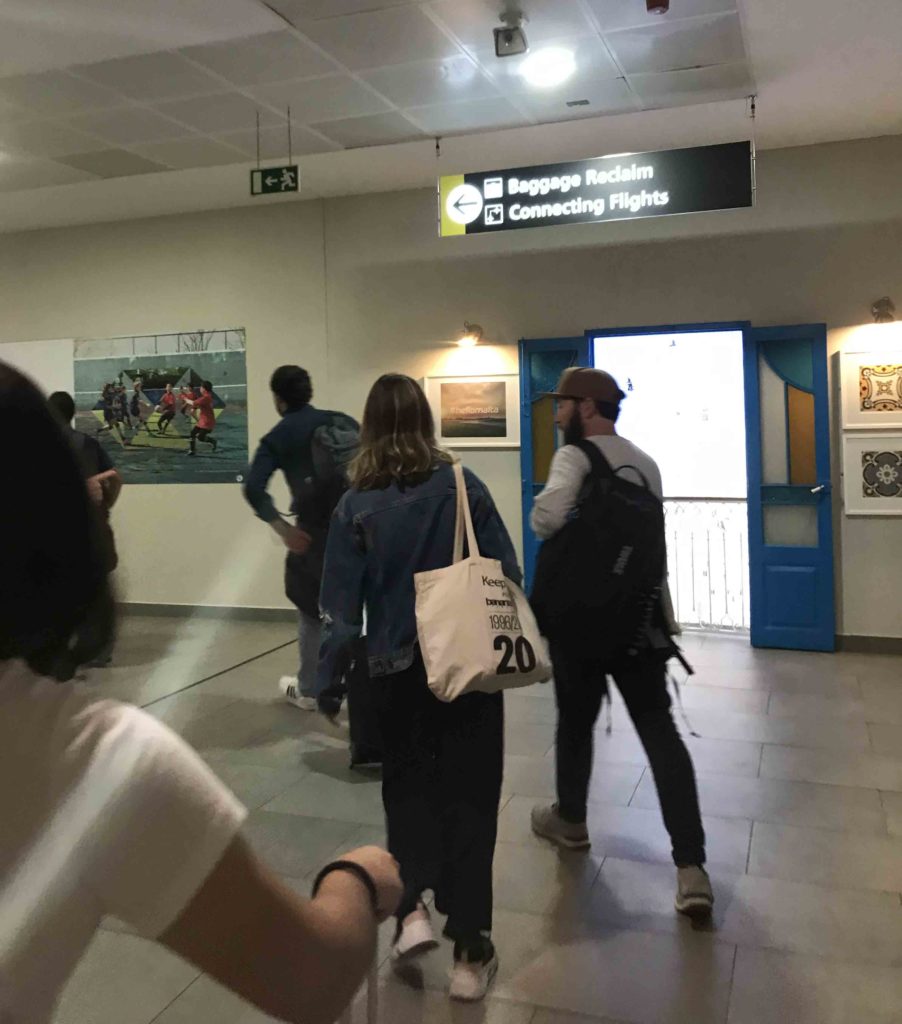 マルタの空港
