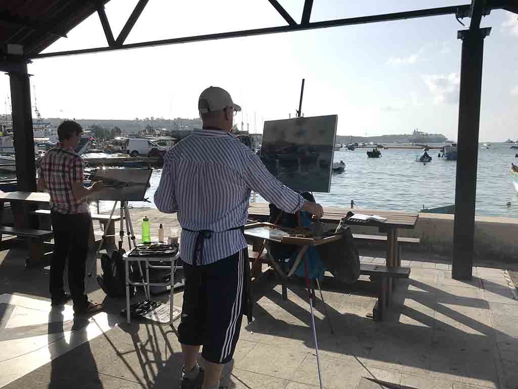 マルサシュロックの港