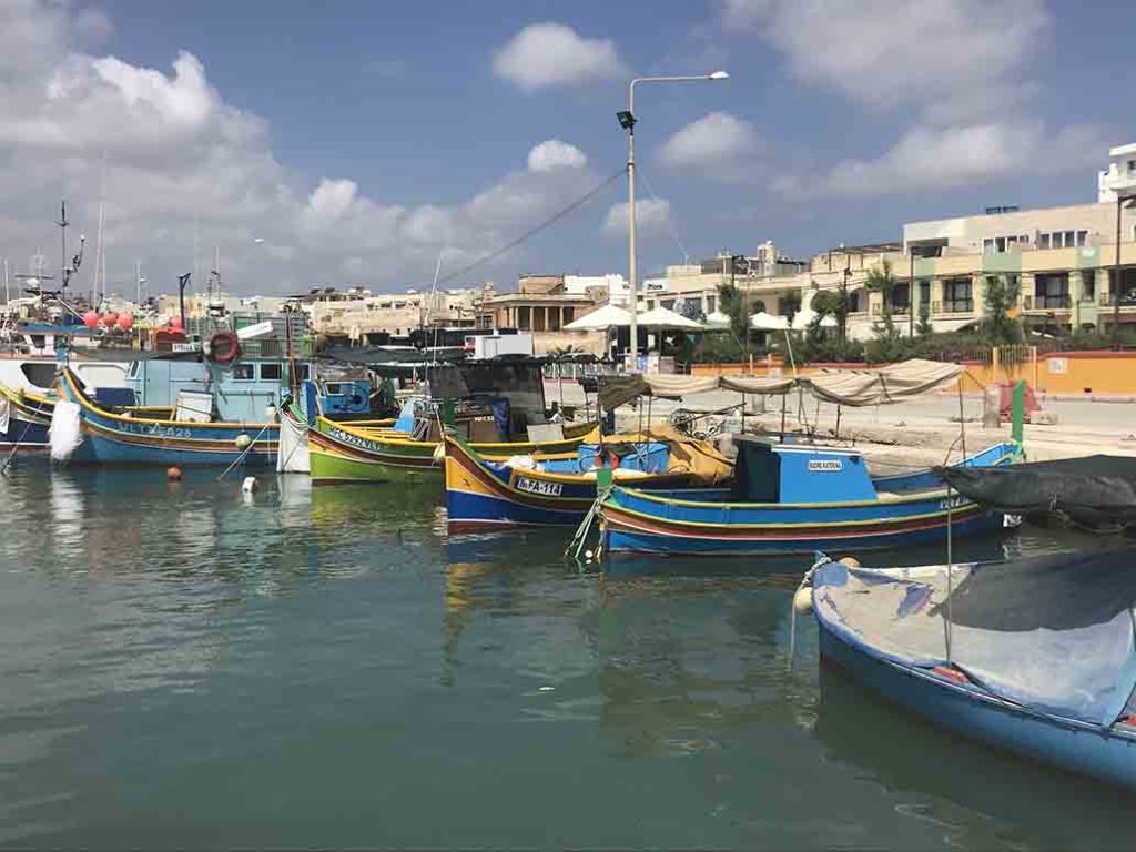 マルサシュロックの港